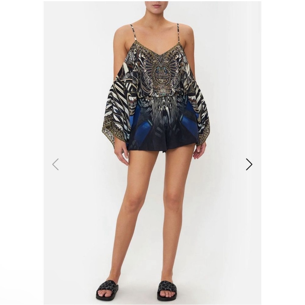 Camilla Navy Knight of the Wild Romper Playsuit